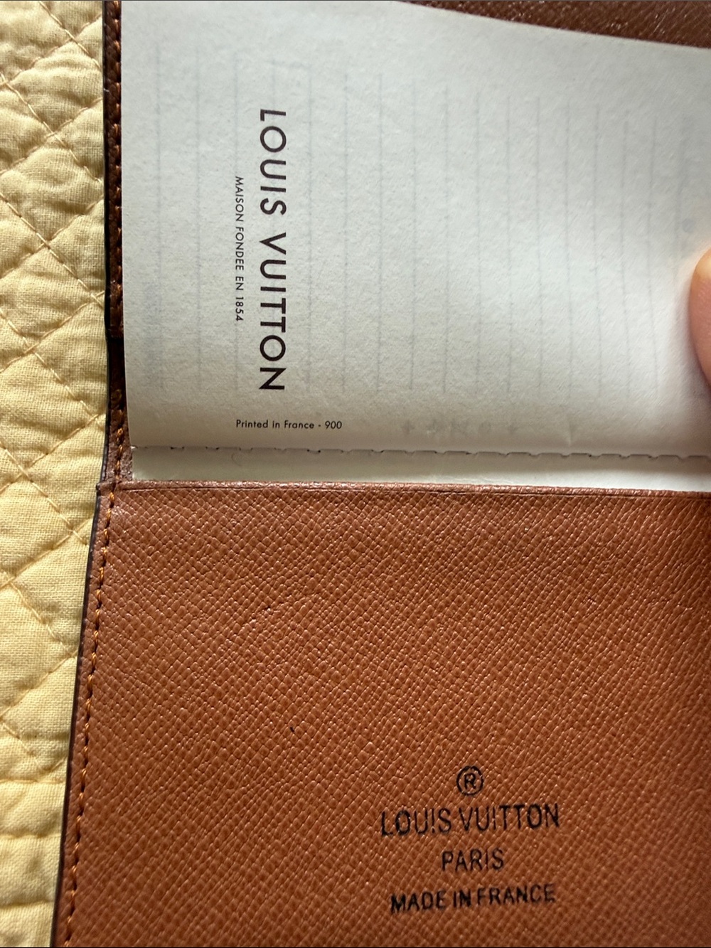 Louis Vuitton Mini Agenda with repetoire - Picture 6 of 6